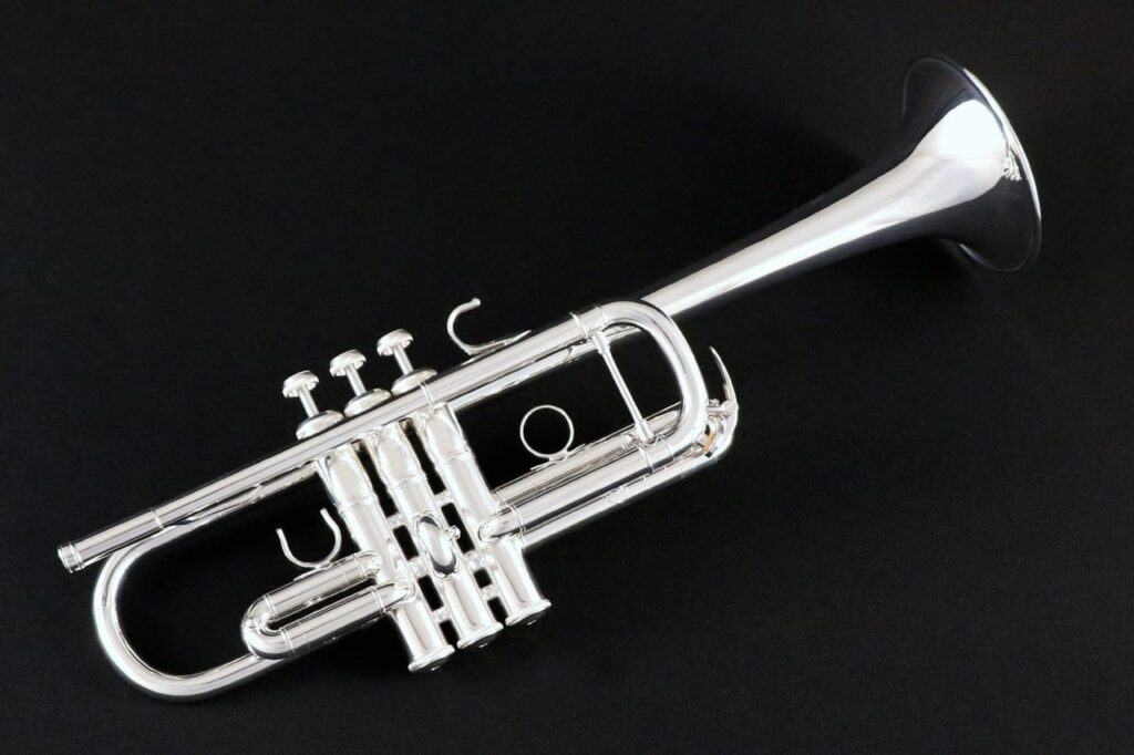 Solid Platinum Trumpet