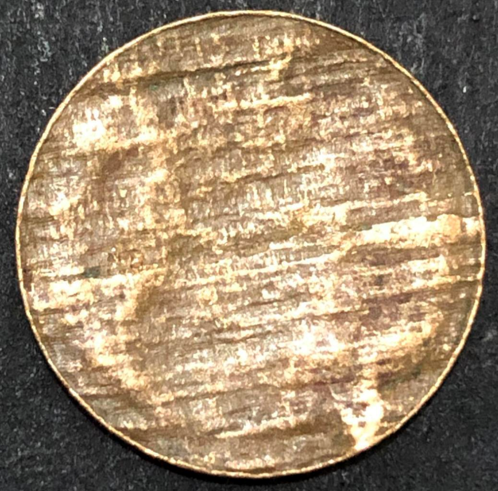 List Of 1941 Lincoln Penny Errors lamination flaw