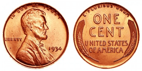 What Is the 1934 Lincoln Wheat Penny Made Of