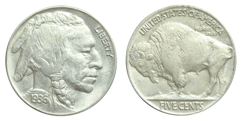 What Is the 1936 Buffalo Nickel Made Of
