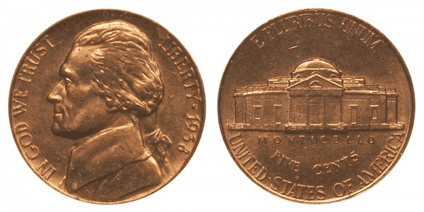 What Is the 1938 Jefferson Nickel Made Of