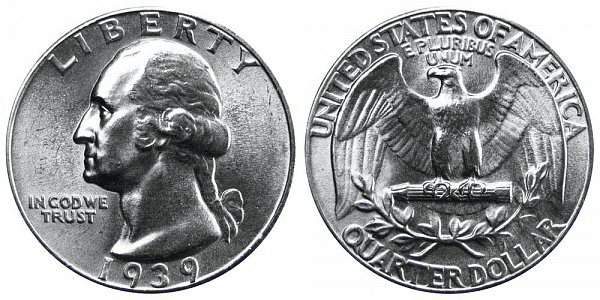 What Is the 1939 Washington Quarter Made Of