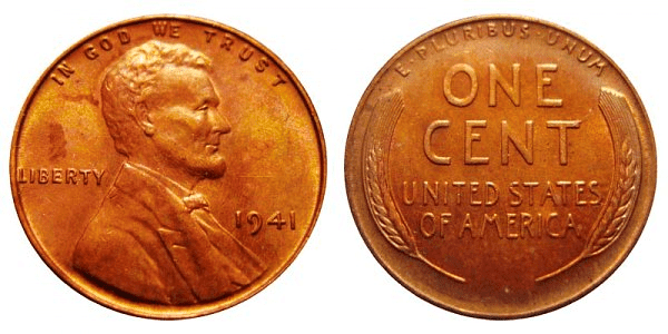 What Is the 1941 Lincoln Penny Made Of