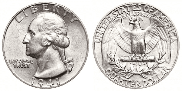 What Is the 1941 Washington Quarter Made Of