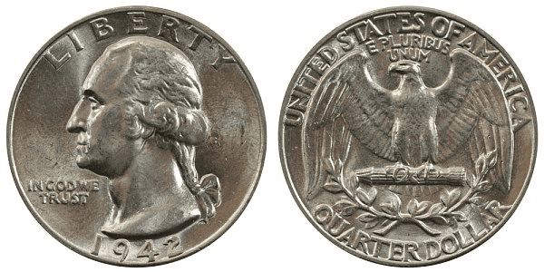 What Is the 1942 Washington Quarter Made Of