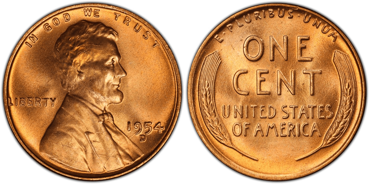 1954 D Lincoln Penny