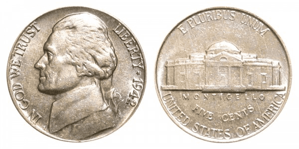 What Is the 1942 Jefferson Nickel Made Of