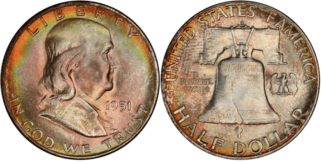 1951 S Franklin Dollar