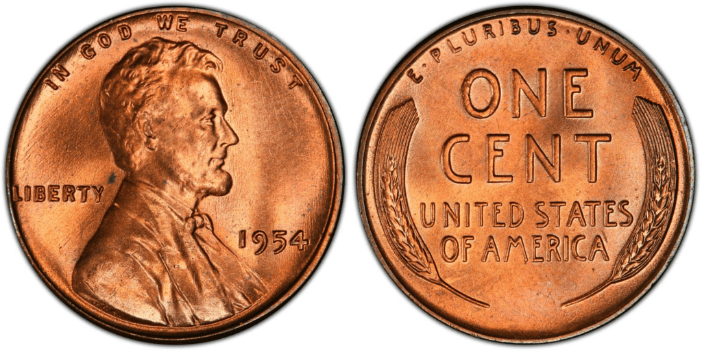 1954 P Lincoln Penny