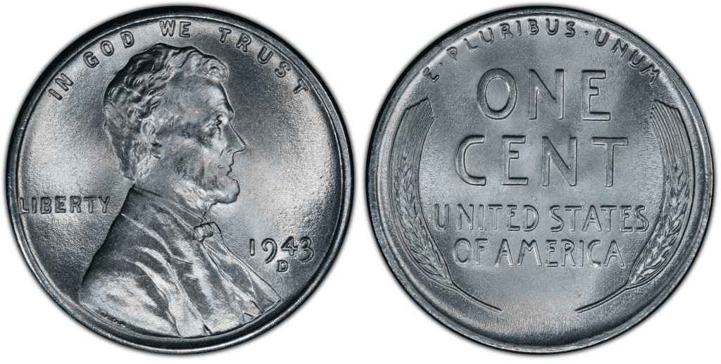 1943 D Lincoln Wheat Penny