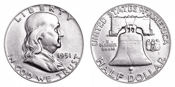 What Is the 1951 Franklin Half Dollar Made Of