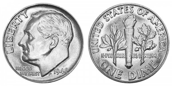 What Is the 1948 Roosevelt Dime Made Of