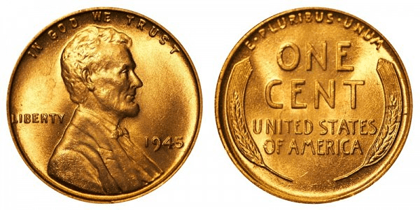 What Is the 1945 Lincoln Wheat Penny Made Of