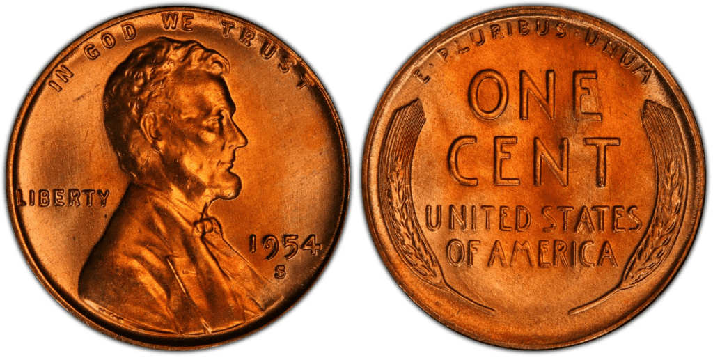 1954 S Lincoln Penny