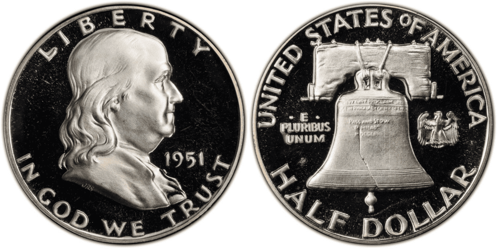 1951 P Franklin Half Dollar (Proof)