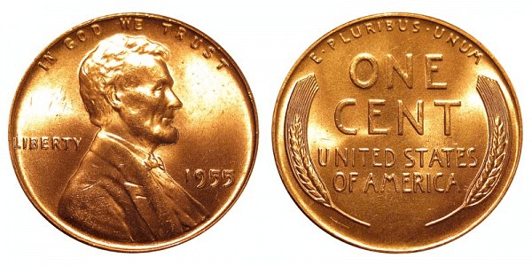 1955 wheat penny