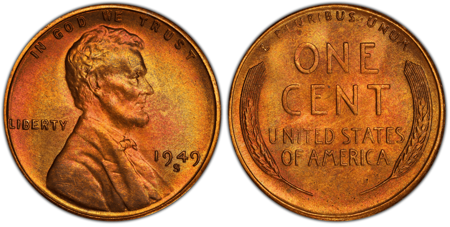 1949 Wheat Penny Value Guide - Rarest.org