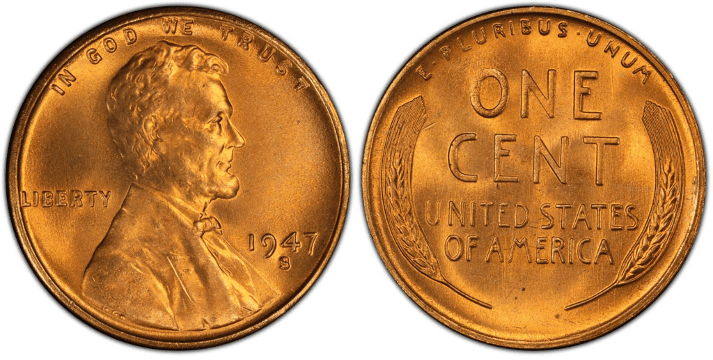 1947 P Lincoln Penny