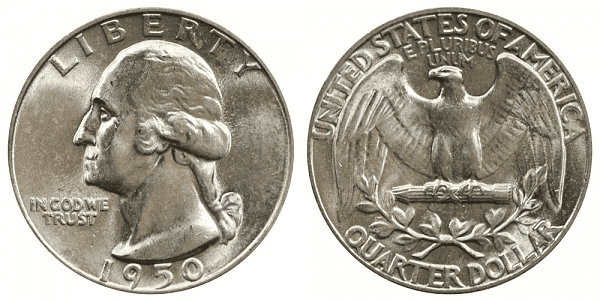 What Is the 1950 Washington Quarter Made Of