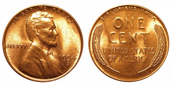 What Is the 1954 Lincoln Penny Made Of