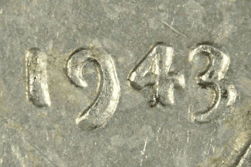 1943 Lincoln Wheat Penny Error