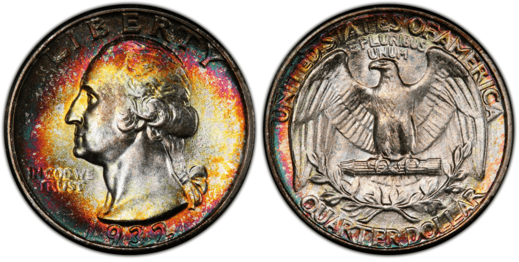 1932 P Washington Quarter Dollar