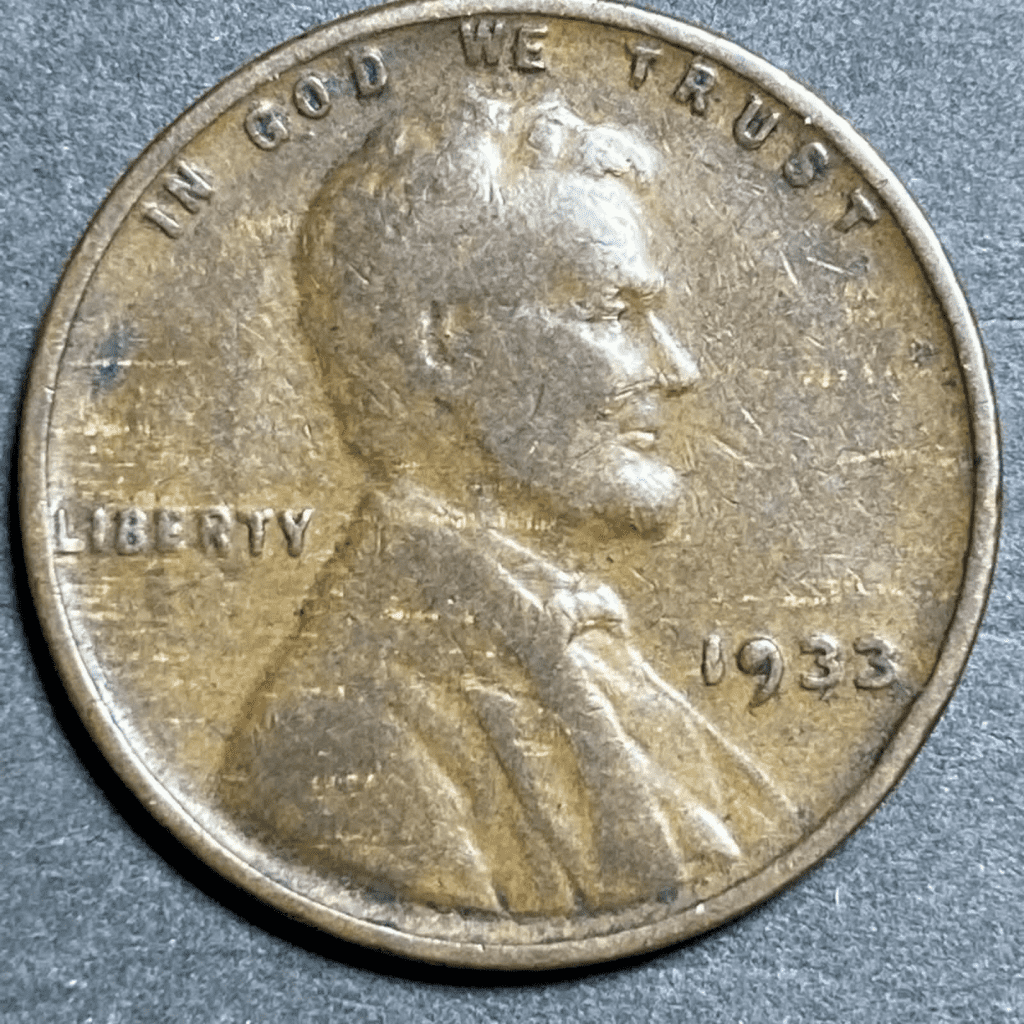 1933 Lincoln Wheat Penny Errors