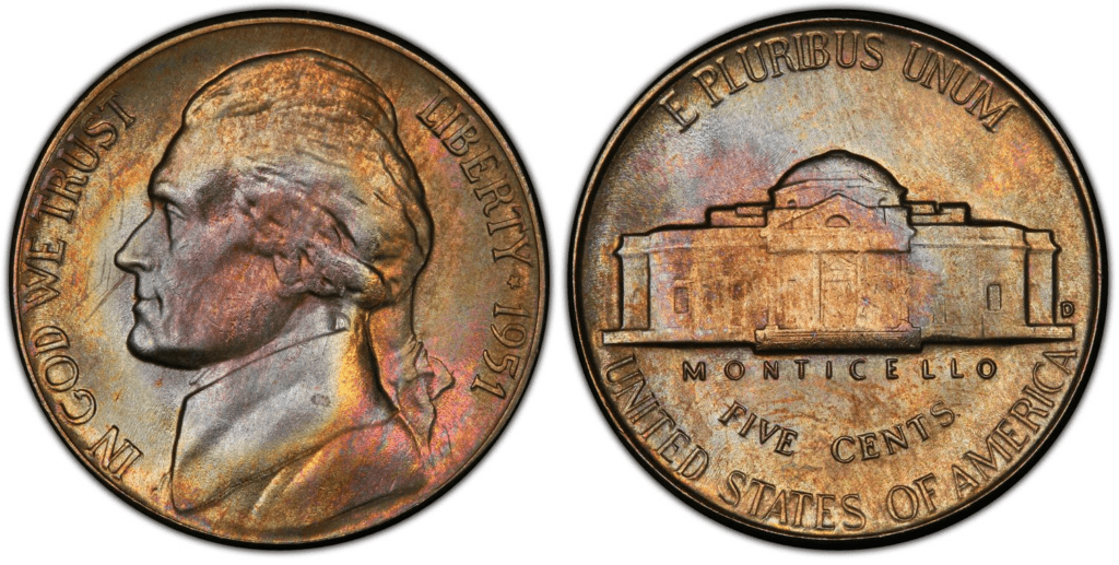 1951 D Nickel Value