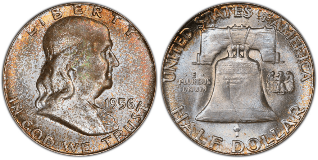 1956 P Franklin Half Dollar