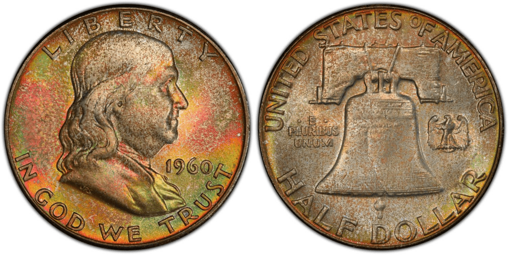 1960 P Franklin Half Dollar