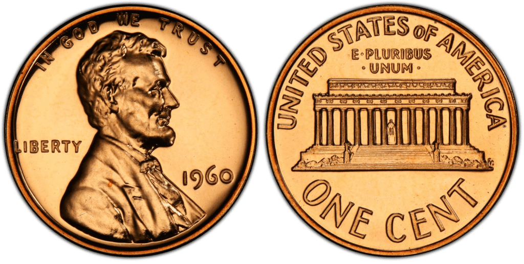 1960 Proof Lincoln Wheat Penny