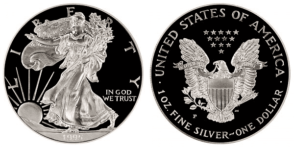 1995 American Silver Dollar Proof