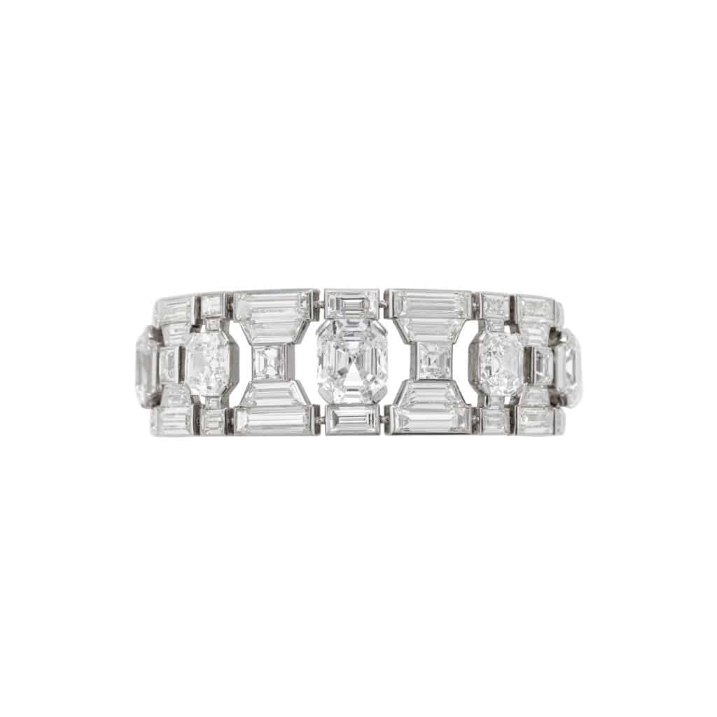1928 Cartier Diamond Bracelet