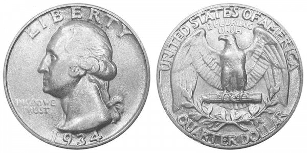 What Is the 1934 Washington Quarter Made Of