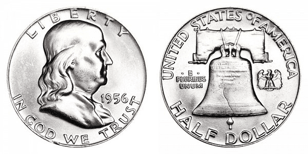 What Is the 1956 Franklin Half Dollar Made Of