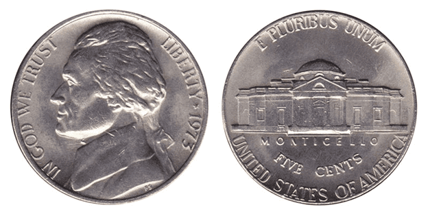 What Is the 1973 Jefferson Nickel Made Of
