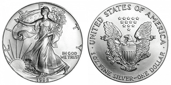What Is the 1992 Silver Dollar Made Of