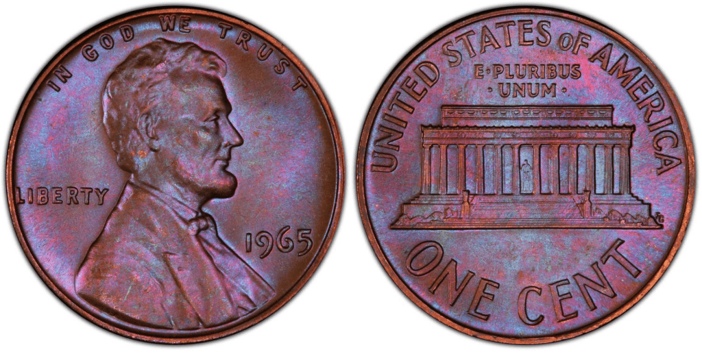 1965 P Special Strike Lincoln Penny