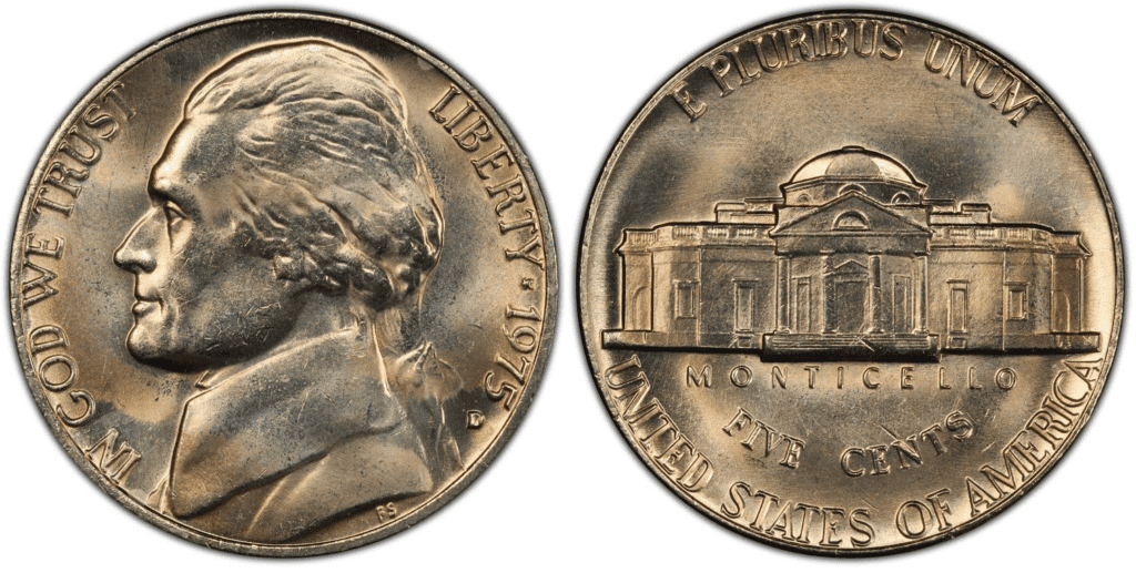 1975 D Jefferson Nickel