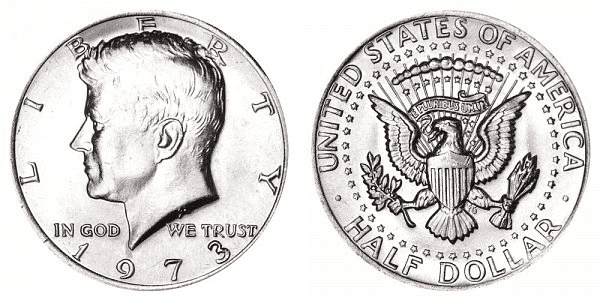 What Is the 1973 Kennedy Half Dollar Made Of