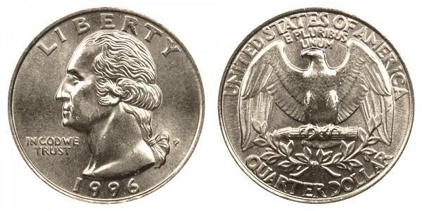 What Is the 1996 Washington Quarter Made Of