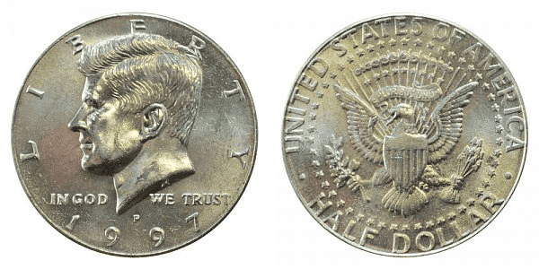 What Is the 1997 Kennedy Half Dollar Made Of