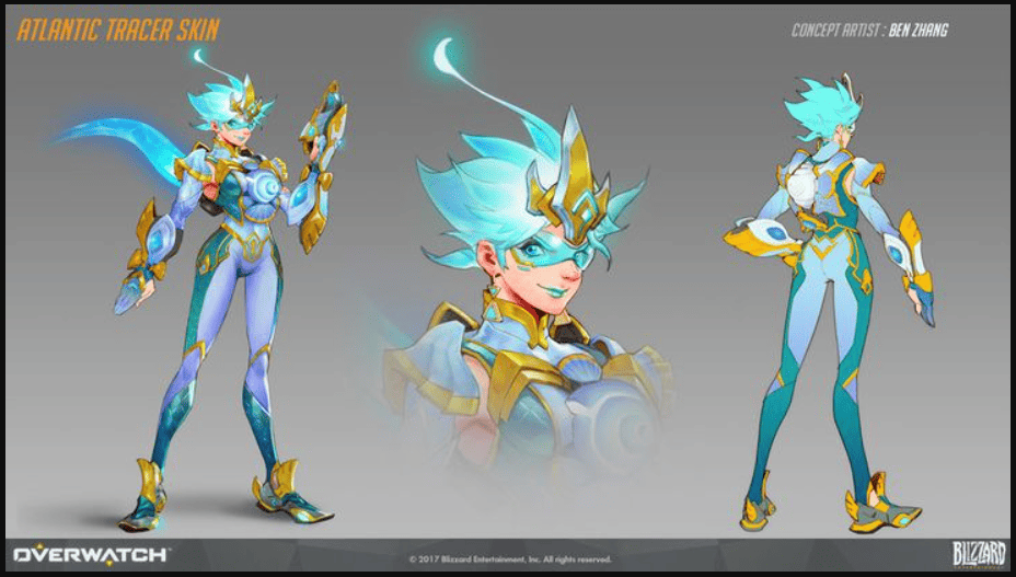 Tracer’s All-Star Skin