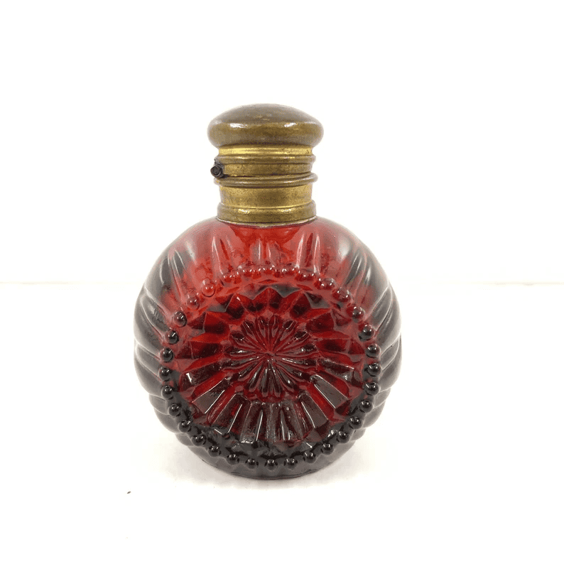 Cranberry Perfume Bottle