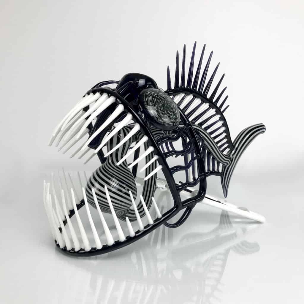 Black and White Angler Fish