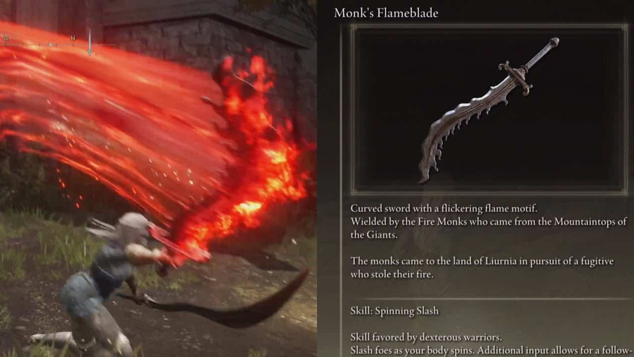 Monk's Flameblade