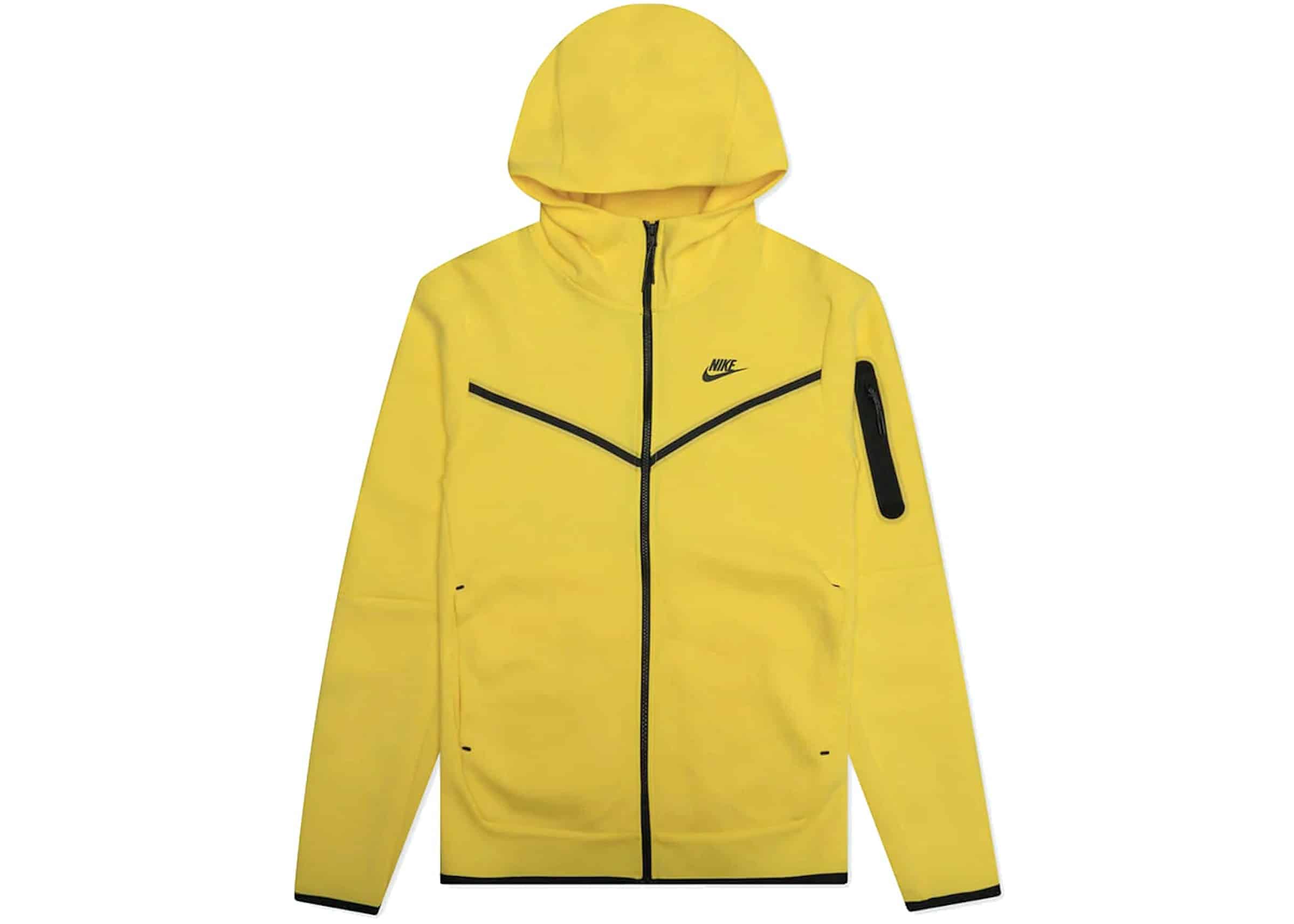 Nike Tech Fleece Full-Zip Hoodie Mustard