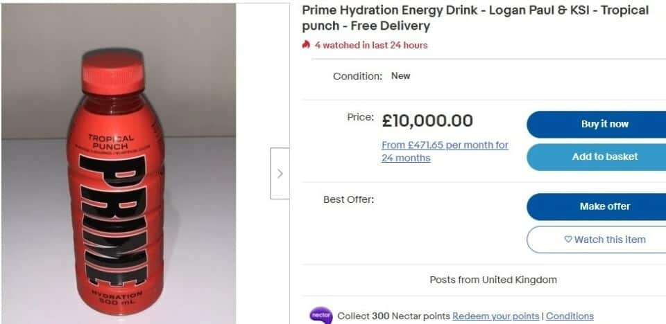 3 Most Expensive Prime Drinks Ever Auctioned on eBay - Rarest.org