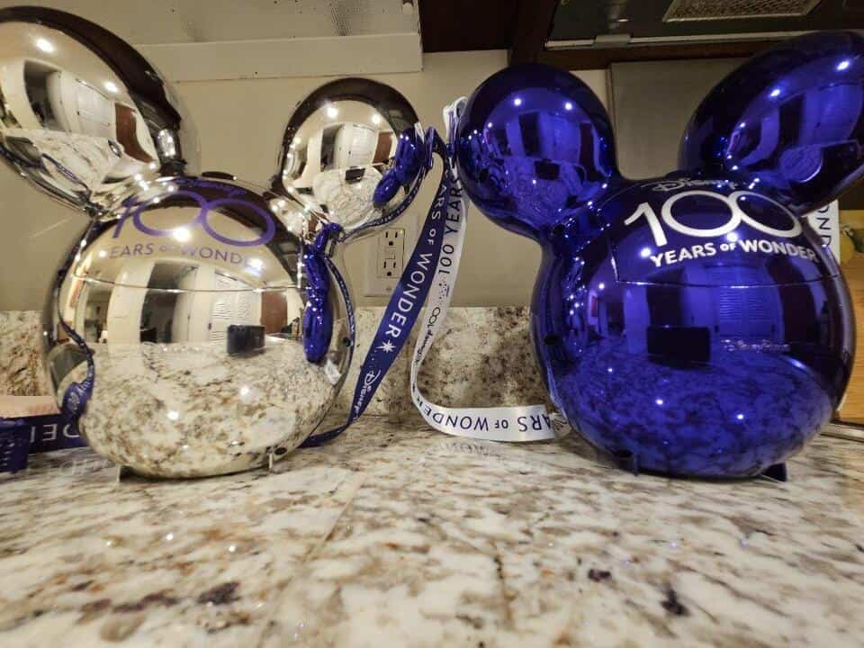 Disney Popcorn Buckets Set of 2 From Japan