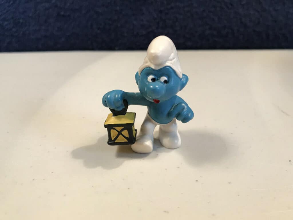 SMURF SCHLUMPF PITUFO RARE TORERO / BULLFIGHTER SPAIN BOOTLEG VARIANT 2 80s